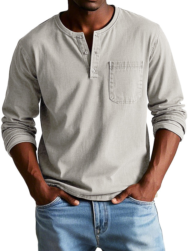 Logan – Vintage Long Sleeve Shirt