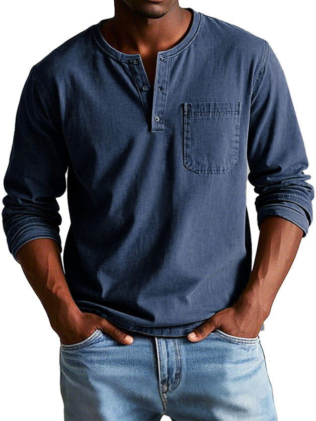 Logan – Vintage Long Sleeve Shirt